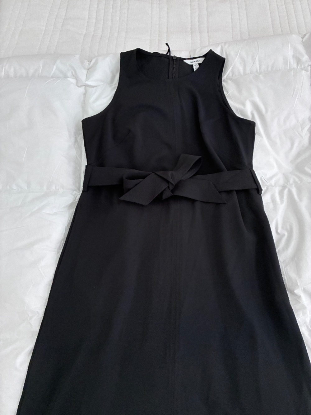 SPANX Black Belted Sleeveless Maxi Dress Size Medium